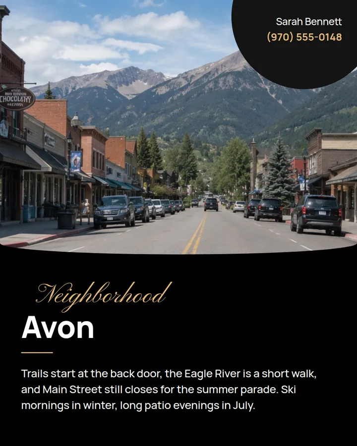 Neighborhood spotlight post