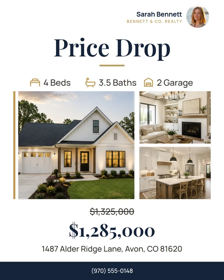Price Drop post