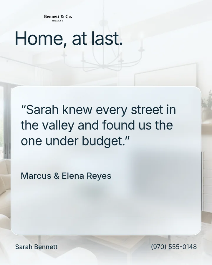 Client testimonial post