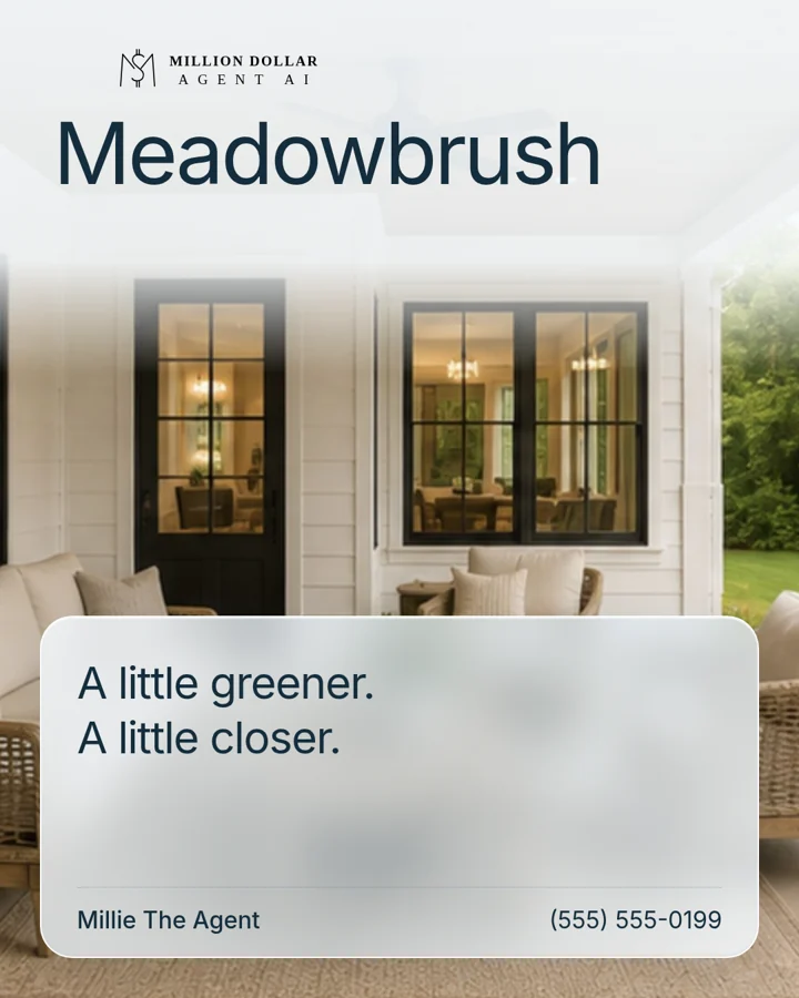 Neighborhood spotlight post for Meadowbrush
