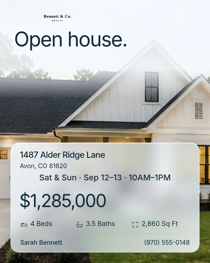 Open House post