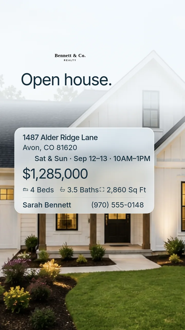 Open House story