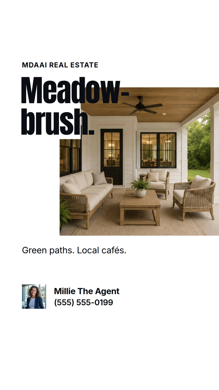 Neighborhood spotlight story for Meadowbrush